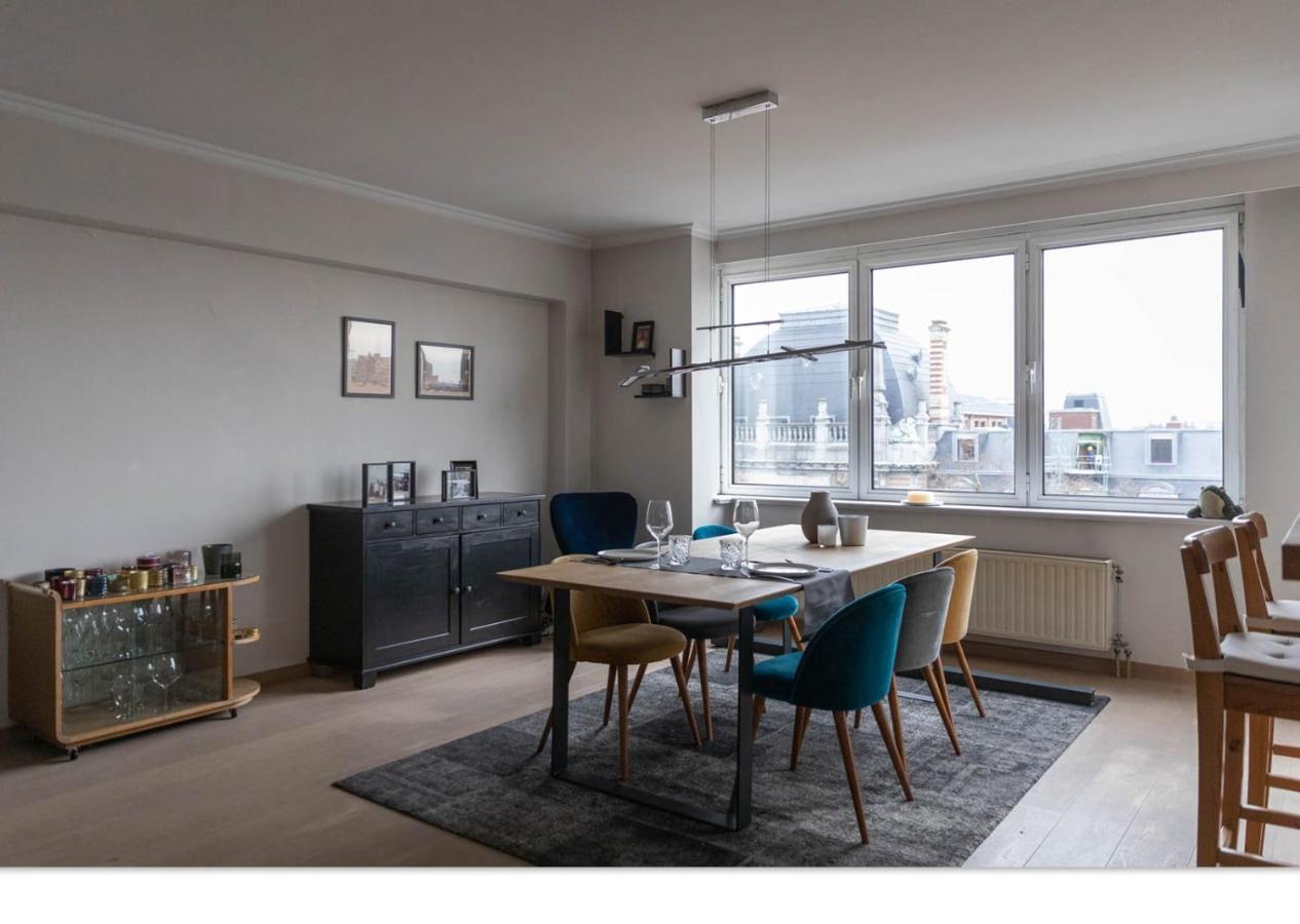 Ruim Appartement Met Prachtig Zicht Op A+ Locatie! Antwerpen Kültér fotó