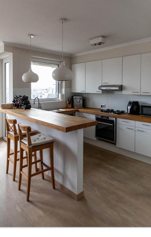 Ruim Appartement Met Prachtig Zicht Op A+ Locatie! Antwerpen Kültér fotó